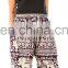 Elephant Paisley - Aladdin Drawstring Trousers  Hippie Festival Boho Trouser Pants