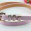 Women Decorate Belt Three-ring Paint Waist Belt Buckle