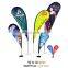 custom promotional tall beach flag in guangzhou