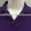 2017 Men's hotsale purple polo without printing