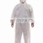 Dustproof Nonwoven Disposable Protective Coverall with Hood