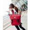 Hot Sal Ladies Red And Black Travel Bags