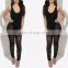 Mika72188 2017 New Fashion Women Sexy See Through Jumpsuits Bodysuits Lady Mesh Casual Club Bodywear Playsuits Summer Rompers