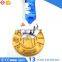 Advertising Sports Event Enamel Coated Christmas Medal Glow in Dark