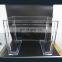 New design and fashional crystal clear acrylic dining table in living room