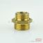 Driflex union coupling pipe adapter brass slip nut