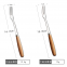 Wholesale  Wooden Handle cutlery set Spoon Fork Knife in flatware Set