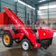 Self-propelled napier grass cutter corn silage forage harvester