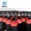 2L 200bar Stainless Steel Refillable Small Hydrogen Gas Cylinder For Cutting And Dividing Metal