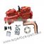KAWASAKI K3V112DT hydraulic pump convert to E320B E322B A8VO107 main pump
