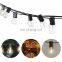 25ft G40 String Lights With Edison Bulbs Outdoor Market Lights Patio Backyard Party Lights