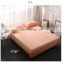 Summer 100% Cotton Bamboo Decorative Custom Bed sheet with Pillow Case Cover Pure White