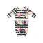 Sunflower Skull Long Sleeves Gown Sleeping Bag Sleepwear Baby Newborn