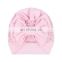 Baby Cotton Toddler Tabbit Ear Hat Kids Set Head Big Bow Soft Cute Knot Nursery Beanie hat