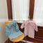 2020 autumn and winter new children's clothing girls lapel lace dress