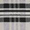 Wholesale Home Decor Fashion Cotton Woven Floor Mat Black And White Checkered Rugs for Bedroom