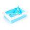 Wholesale Rectangle Semi-closed Crack-proof Cat Litter Box