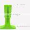 2020 high quality hot dog puppet dog toothbrush pet bite resistant oral cleaning brushing toy