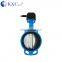 PN16 DN100 cast iron body ss316 disc plate 416 shaft  EPDM wafer type butterfly valve with hand lever