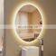 Frameless Bathroom Wall Antifog Mirror With Light LED