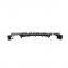 M-performance rear diffuser for BMW 3 series F30 F35 rear bumper vent baffle Double exhaust pipes on both sides
