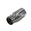 Universal Stainless Steel Auto Racing Car Exhaust Tail Pipes Muffler for Toyota Land Cruiser Prado hilux