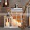 Candleholders Small Dapper Stainless Steel Candle Lantern Indoor Outdoor Yard Patio Hanging Or Tabletop Lanterns