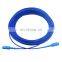 Fiber Jumper SC Armoured patch cord SC Spiral Armored Optical Single Mode Simplex Fiber Optic Patch cord