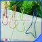 Customized color plastic guitar shape paper clip
