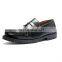 Premium Quality Black Loafers Shoes With Cleated Sole Design Made With Imported Genuine Cowhide