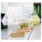 2020 Custom Freestanding Table Signs Clear Acrylic Hexagon Number Holders With Stand