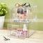Stackable Plastic Storage Drawers Cosmetics Organizer Storage Box