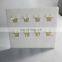 exhibition show 8pcs pegboard plastic hook holder small Mobile accessory acrylic hook display rack