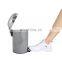 Printing design wholesale food waste can 3L 5L 12L 30L indoor soft closing lid rubbish bin