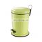 Roman kitchen stainless steel trash can foot pedal silent lid waste bin
