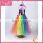 Halter Top ambilight cotton yarn chiffon fluffy voile girl's dress children frocks designs