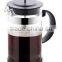glass espresso coffee press,colorful coffee plunger,plastic coffee maker