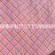 stock lots fabric textile raw material Polyester/Cotton gingham Fabric for garment clothing