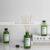 Customized white label logo 120mL christmas gift giveaways bamboo aroma fiber sticks scented home fragrance diffuser reed