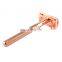 Steel Shaving Razor Rose Gold Male Gender and No Disposable Double Edge Single Blade Brass 3-5 Workday Offer