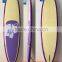 Bamboo veneer high quality epoxy sup paddle board