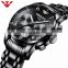 Luxury Quartz Watches Waterproof Quartz Watches Top Quality Stainless Steel Hot Sales Custom Men 2020 NIBOSI Analog Two Years