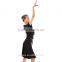 Hot Sale Beijing Women Black Latin Dance Costumes, Latin Suit (GB01001, GB01002)