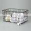 household Metal Basket with handle for sundries