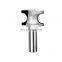LIVTER woodworking tools diamond regular half round cutter solid wood round bar R arc chamfering round edging Milling cutter