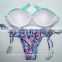 2016 Hot Sale Women Push Up Padded Bra Swimsuit Swimwear Bathing Suit Bikini