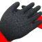 Factory Wholesale 13 gauge nylon liner red latex palm coated gloves