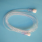 250-3.0-4.0mm PVC DEHP Free cheap medical injection tube, breathing extension tubing with male female luer lock connector