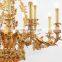 french lighting vintage copper chandeliers bronze pendant lamp solid brass antique luxury chandelier