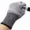 Anti Cut Level 5/D ANSI A5 13G HPPE Liner PU Coated Cut Resistant Knife Proof Gloves